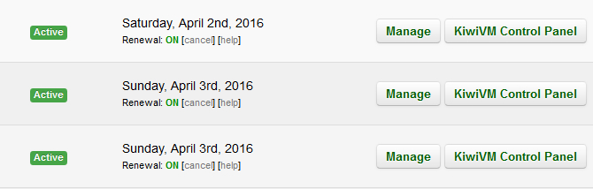 搬瓦工VPS续费列表