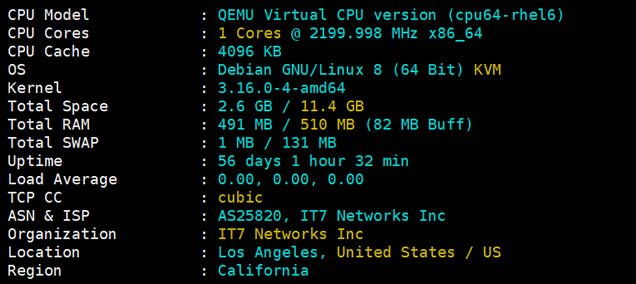 洛杉矶MCOM服务器配置
